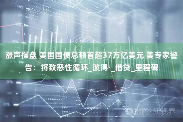涨声操盘 美国国债总额首超37万亿美元 美专家警告:将致恶性循环_彼得·_借贷_里程碑