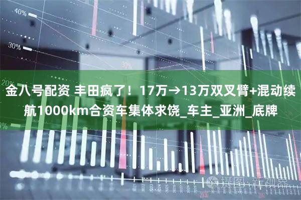 金八号配资 丰田疯了!17万→13万双叉臂+混动续航1000km合资车集体求饶_车主_亚洲_底牌